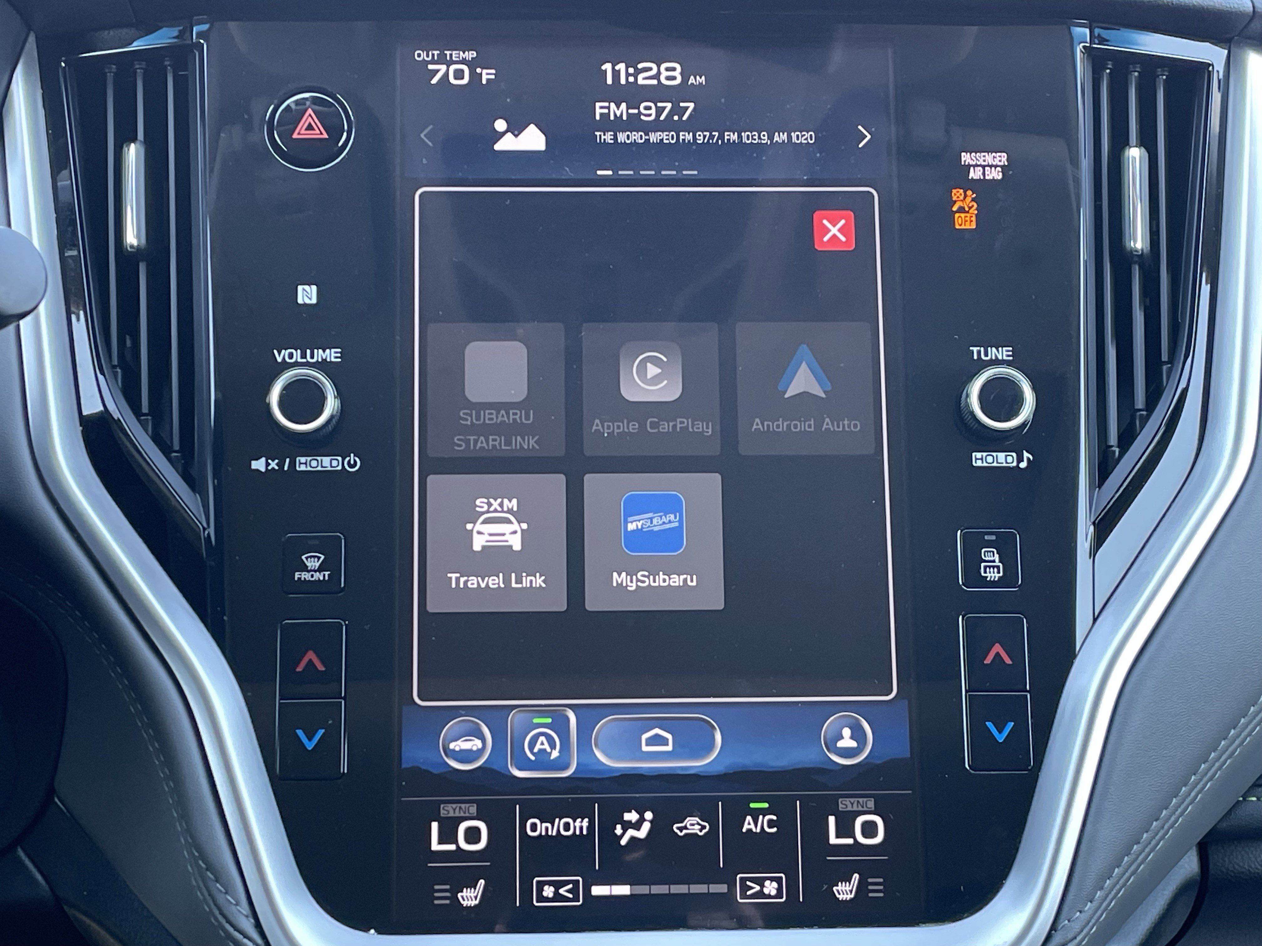 2021 Subaru Outback Onyx Edition XT photo 3