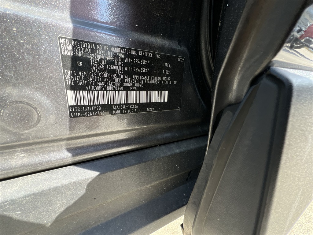 2022 Toyota RAV4 Hybrid LE photo 35