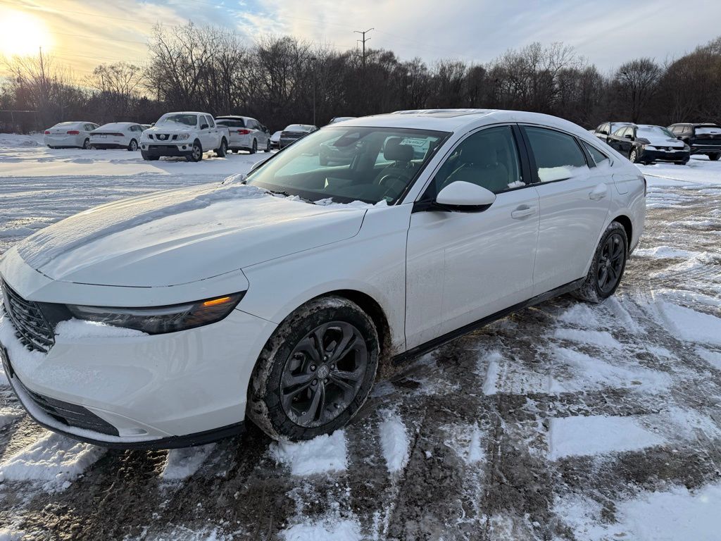 Used 2023 Honda Accord EX with VIN 1HGCY1F39PA042248 for sale in Kansas City