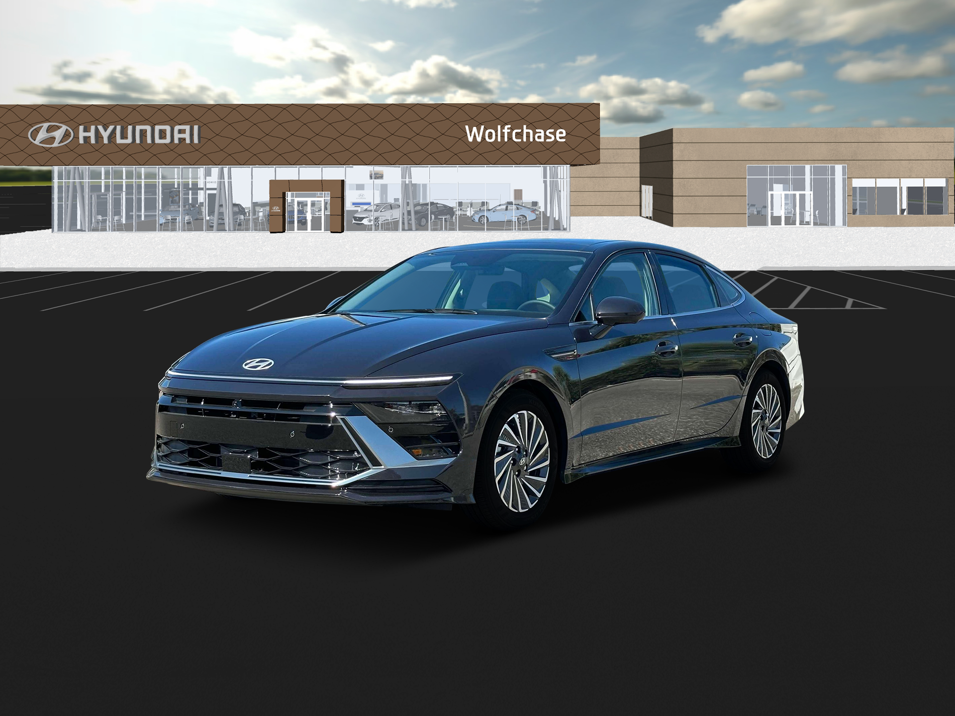 New 2025 Blue Hyundai Limited image 1