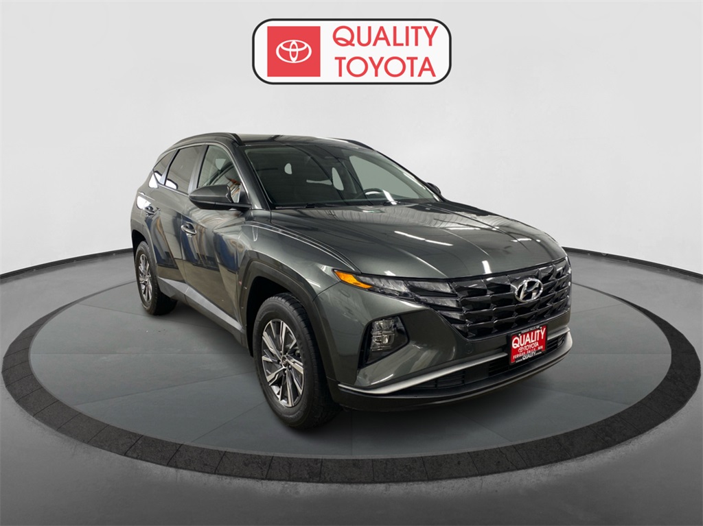 Used 2024 Hyundai Tucson Blue with VIN KM8JBCD10RU240167 for sale in Fergus Falls, Minnesota