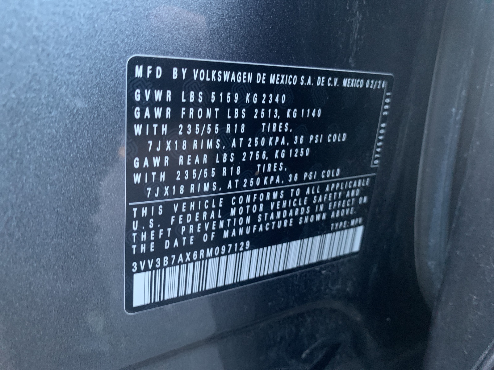 2024 Volkswagen Tiguan SE Wolfsburg Edition photo 28