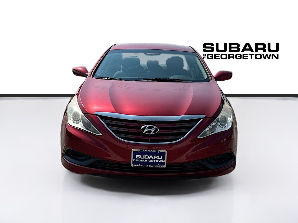 Used 2014 Hyundai Sonata GLS with VIN 5NPEB4ACXEH866380 for sale in Georgetown, TX