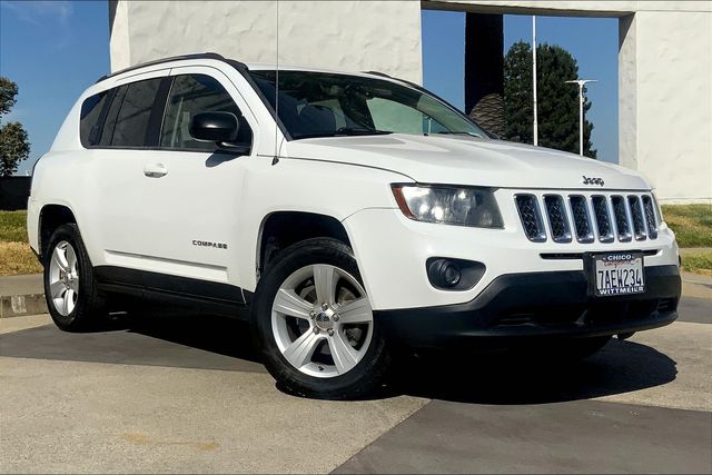 Used 2014 Jeep Compass Sport with VIN 1C4NJDBB9ED538429 for sale in Chico, CA