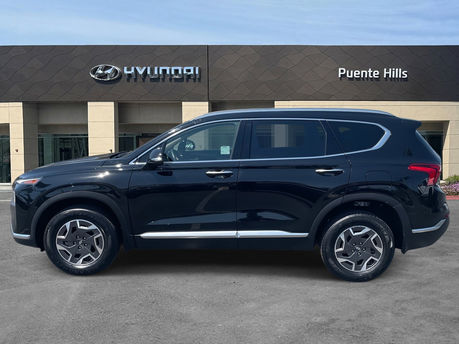 2023 Hyundai Santa Fe Blue photo 3