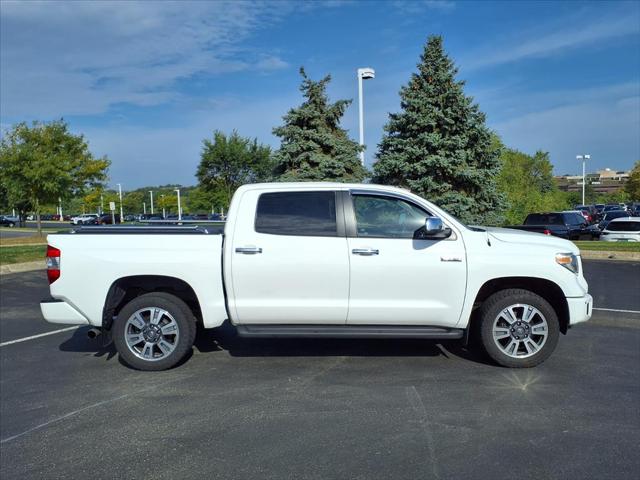 Certified 2018 Toyota Tundra Platinum with VIN 5TFAW5F19JX748397 for sale in Burnsville, Minnesota