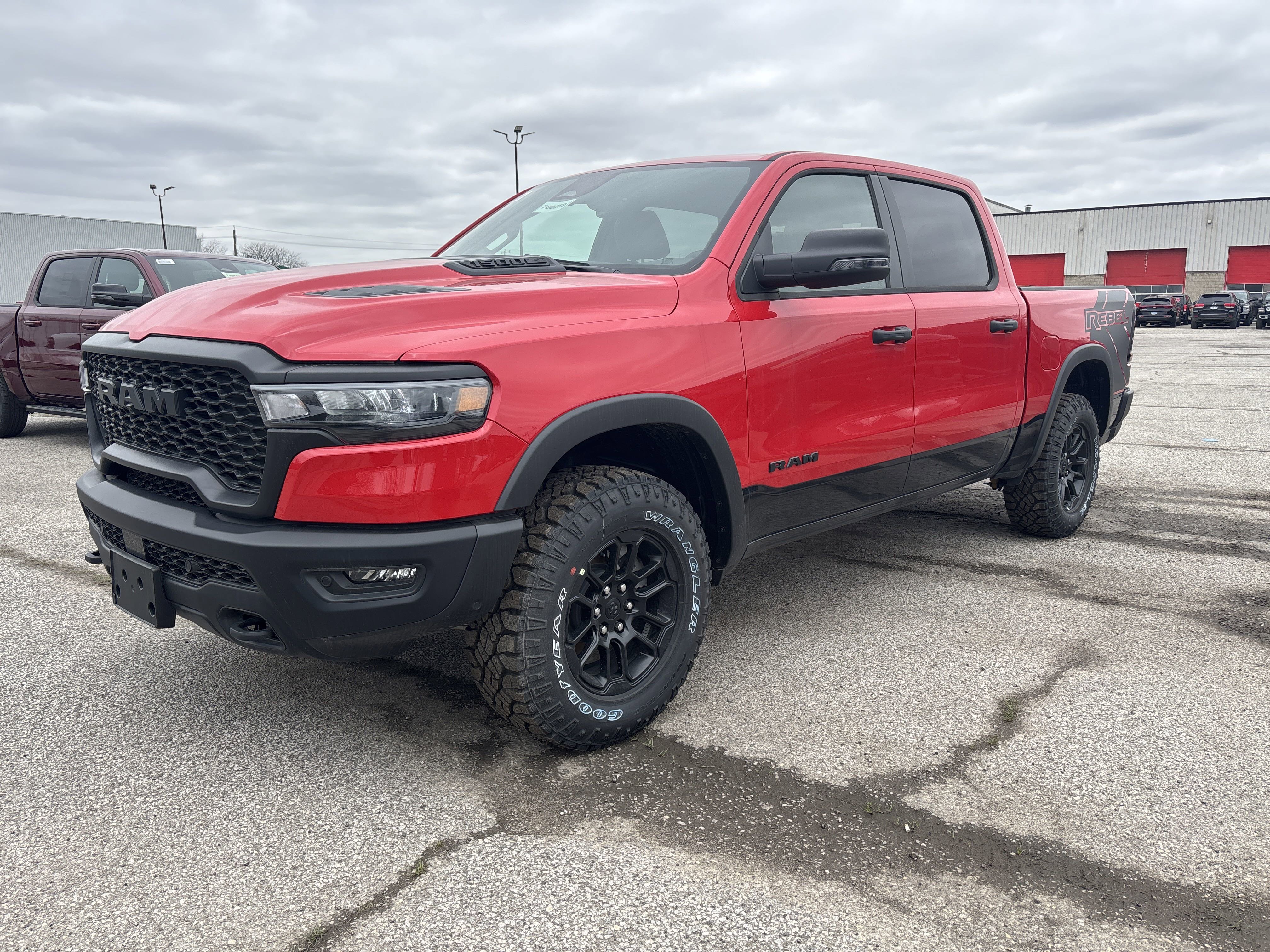 New 2025 Flame Red Ram Rebel image 1