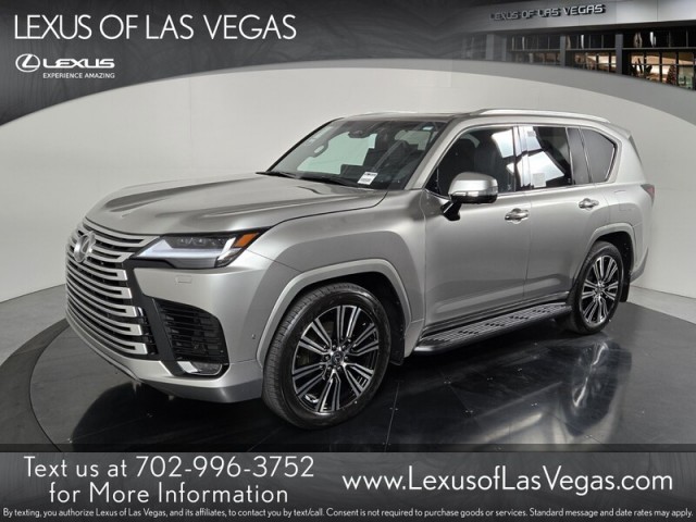 New Atomic Silver 2025 Lexus LX 700h LUXURY 4D Sport Utility