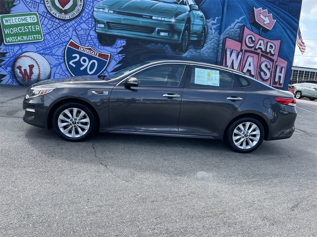 Certified 2017 Kia Optima LX with VIN 5XXGT4L33HG166610 for sale in Worcester, MA