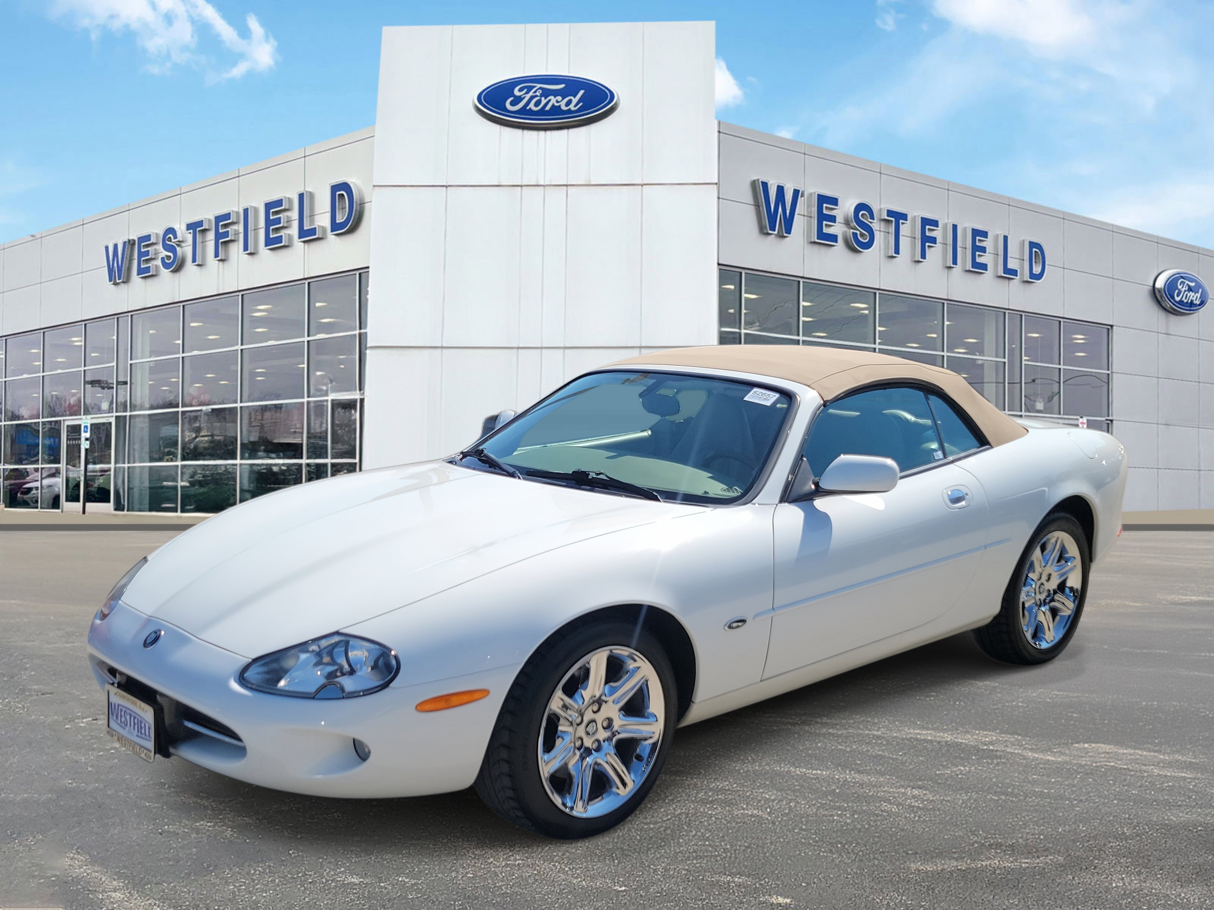 Used 2000 Jaguar XK Series XK8 Convertible with VIN SAJJA42C3YNA02313 for sale in Hodgkins, IL
