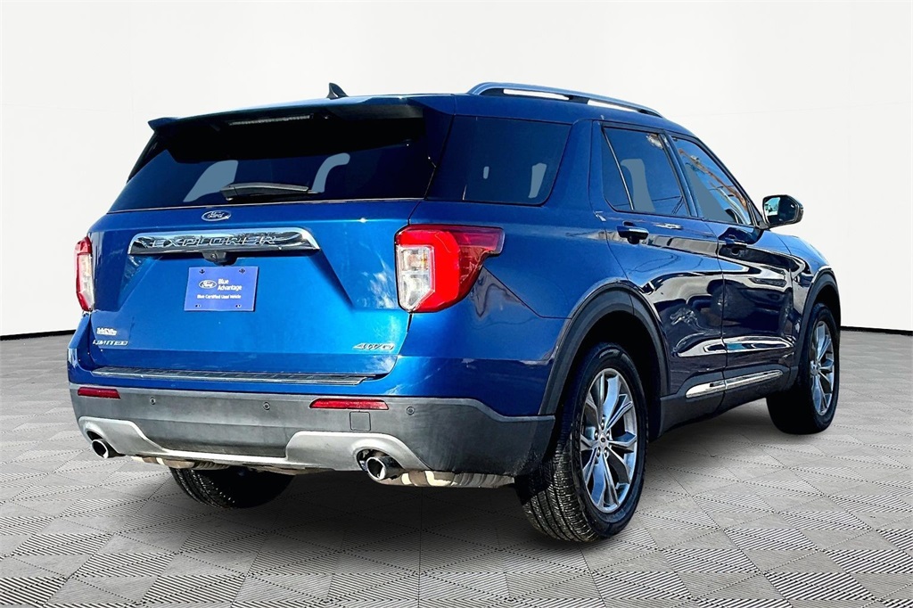 Used 2022 Ford Explorer Limited with VIN 1FMSK8FH3NGA30022 for sale in Kansas City