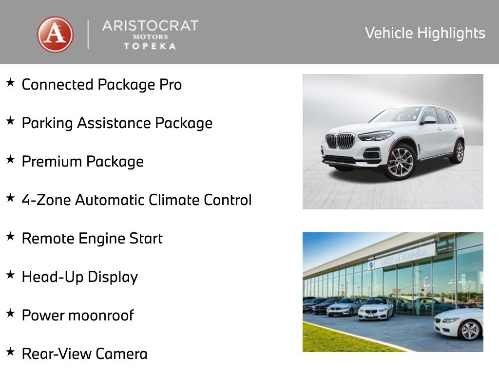 Used 2022 BMW X5 40i with VIN 5UXCR6C00N9L49209 for sale in Kansas City