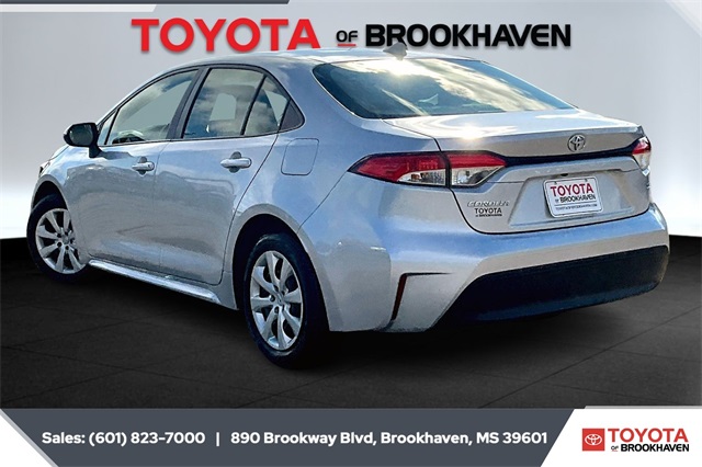 Used 2023 Toyota Corolla LE with VIN JTDB4MEE7P3009196 for sale in Brookhaven, MS