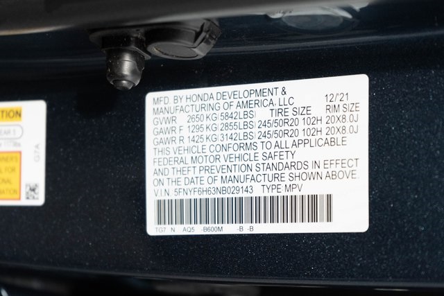2022 Honda Pilot Touring photo 26