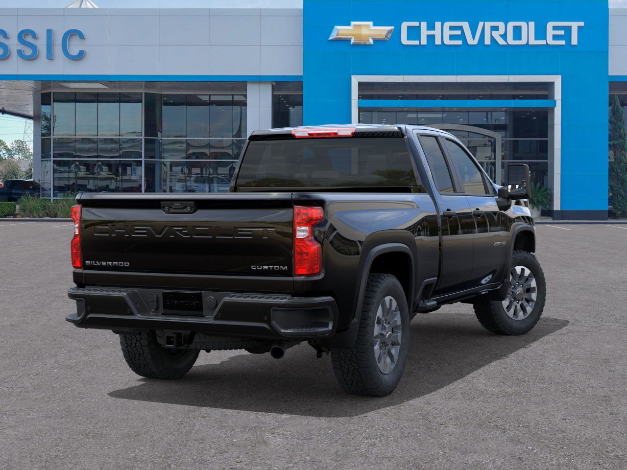 2025 Chevrolet Silverado 2500 HD Custom Black at Classic Elite Chevrolet Hwy 6