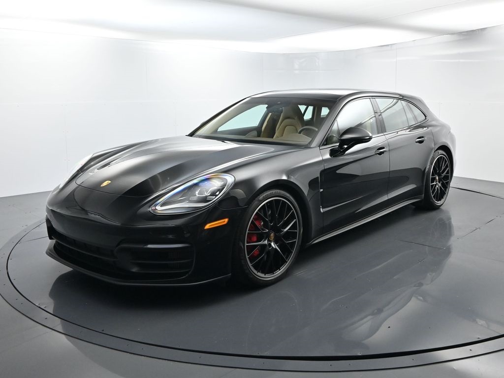 Pre-Owned 2021 Porsche Panamera Sport Turismo 4S 4D Wagon Black in