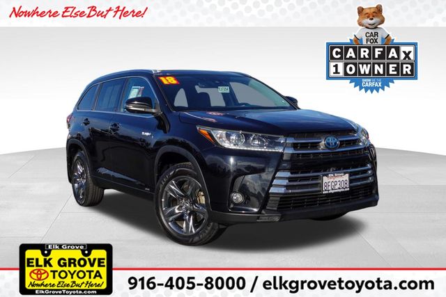 2018 Toyota Highlander Limited Platinum