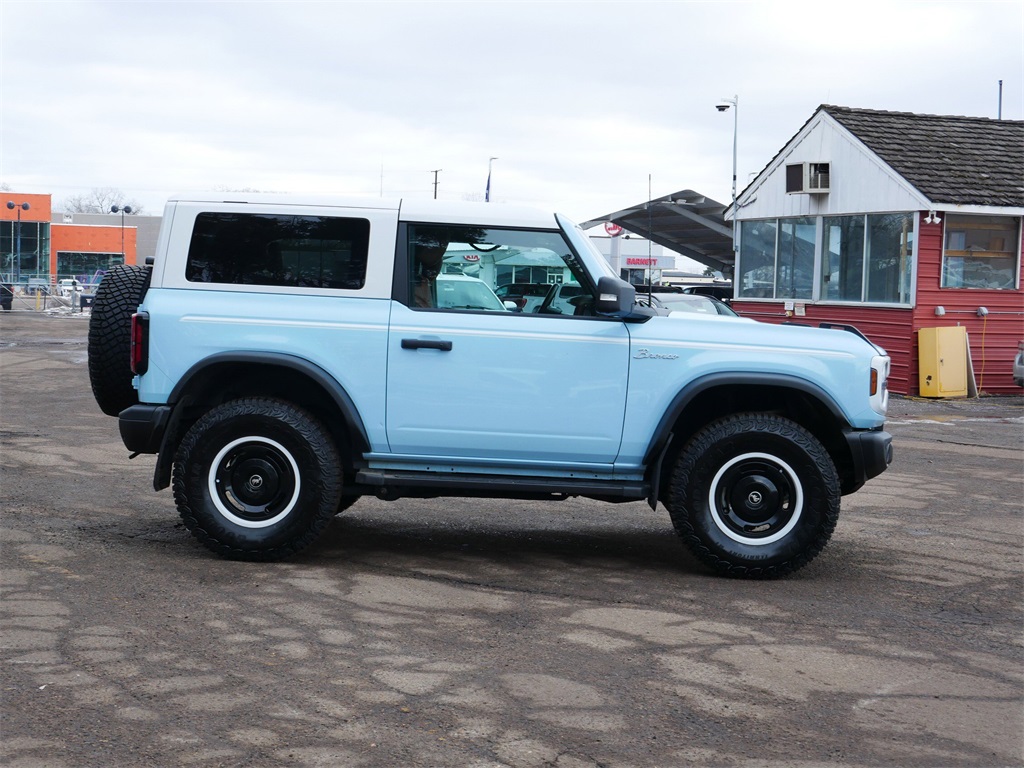 Used 2024 Ford Bronco 2-Door Heritage Limited Edition with VIN 1FMDE4EP4RLA37396 for sale in White Bear Lake, Minnesota