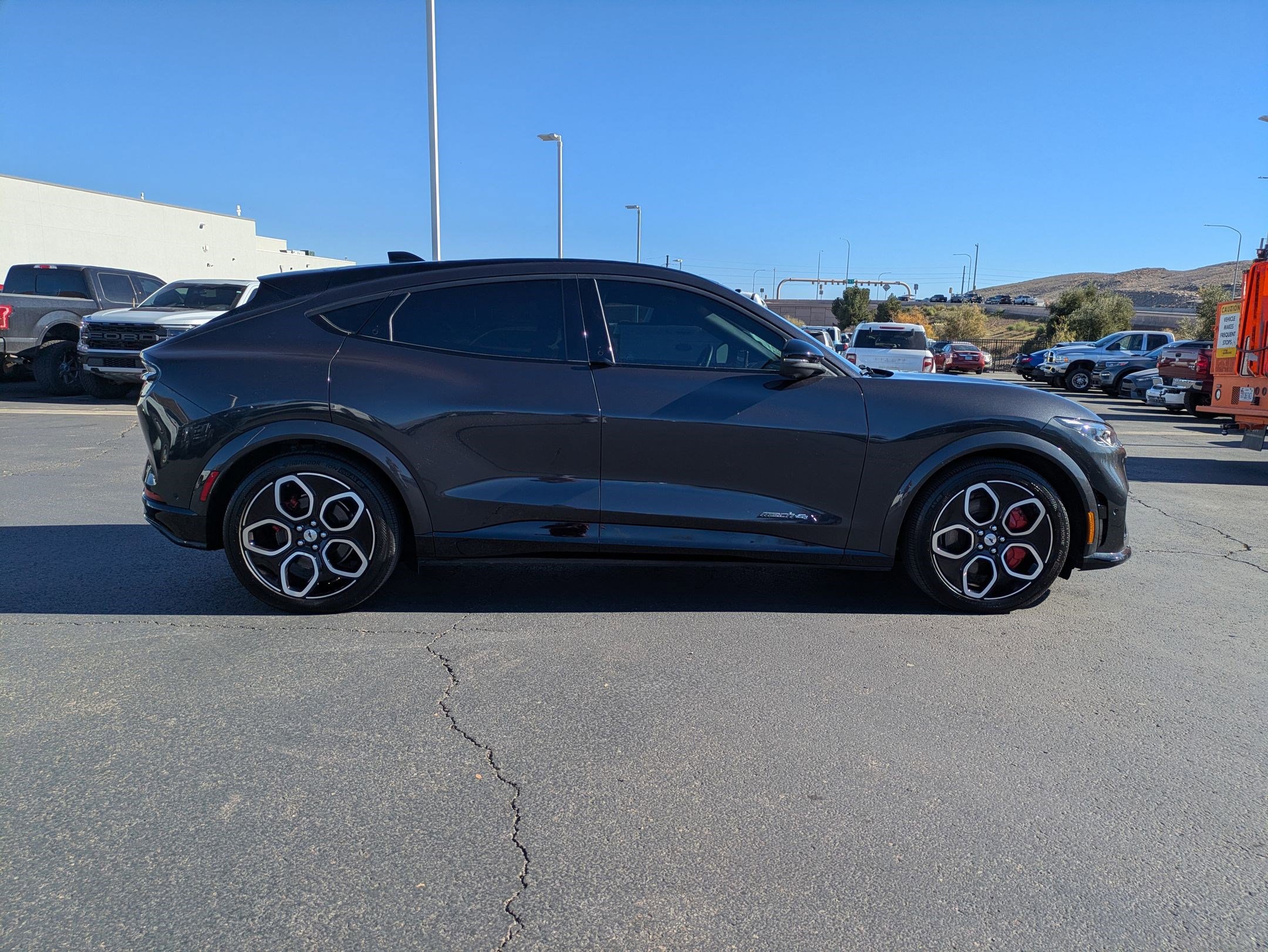 Certified 2022 Ford Mustang Mach-E GT AWD with VIN 3FMTK4SE6NMA61702 for sale in St. George, UT