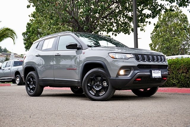 Certified Used 2023 Gray Jeep Trailhawk image 1