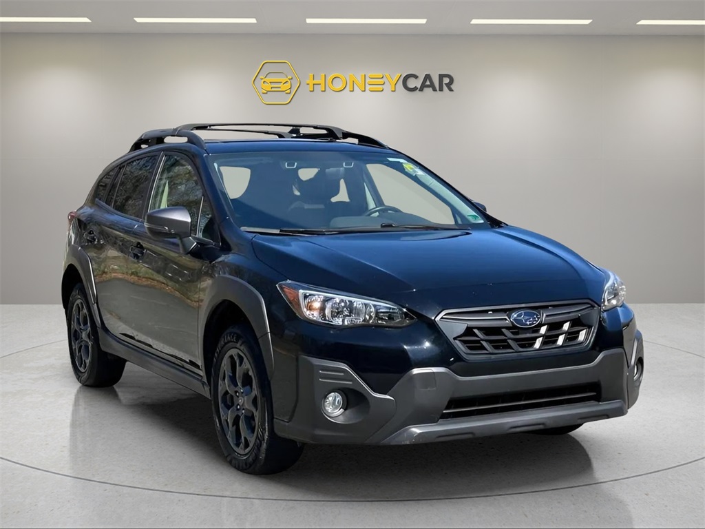Certified Used 2021 Black Subaru Sport image 1