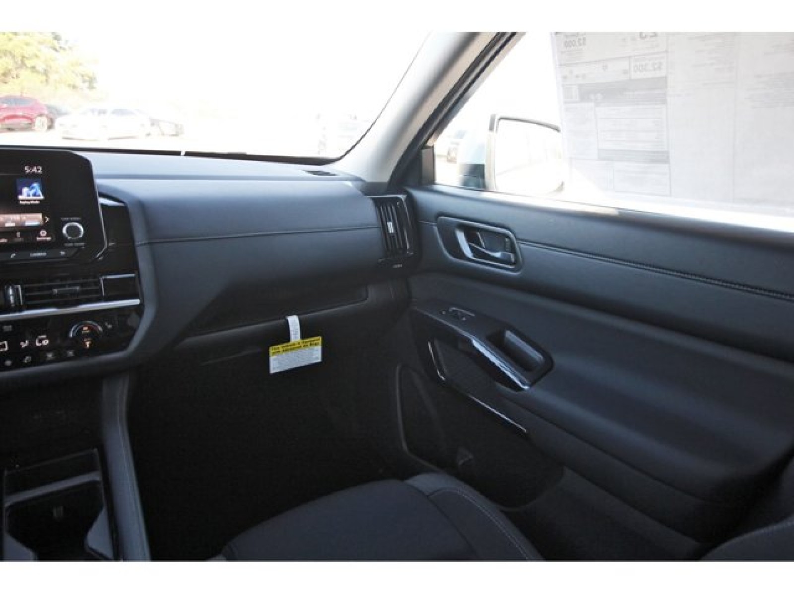 2025 Nissan Pathfinder SV White at Robbins Nissan