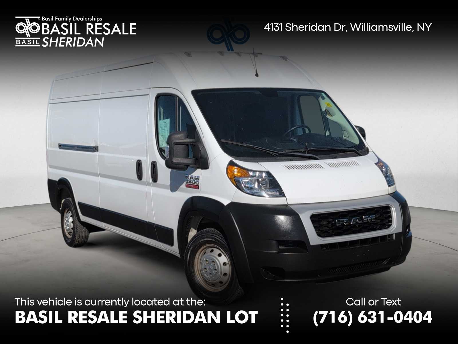 Pre-Owned 2021 Ram ProMaster Full-size Cargo Van in Orchard Park