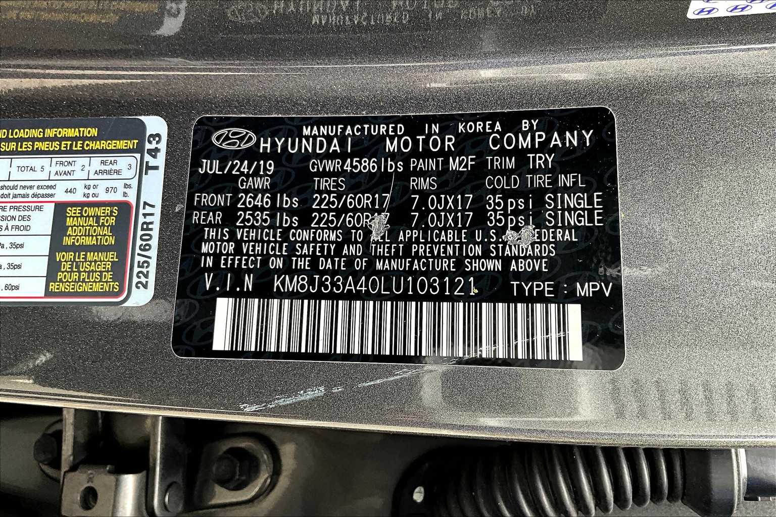 2020 Hyundai Tucson Value photo 32