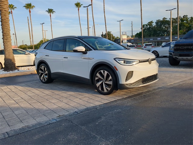 Certified 2021 Volkswagen ID.4 PRO S with VIN WVGKMPE25MP045122 for sale in Tampa, FL
