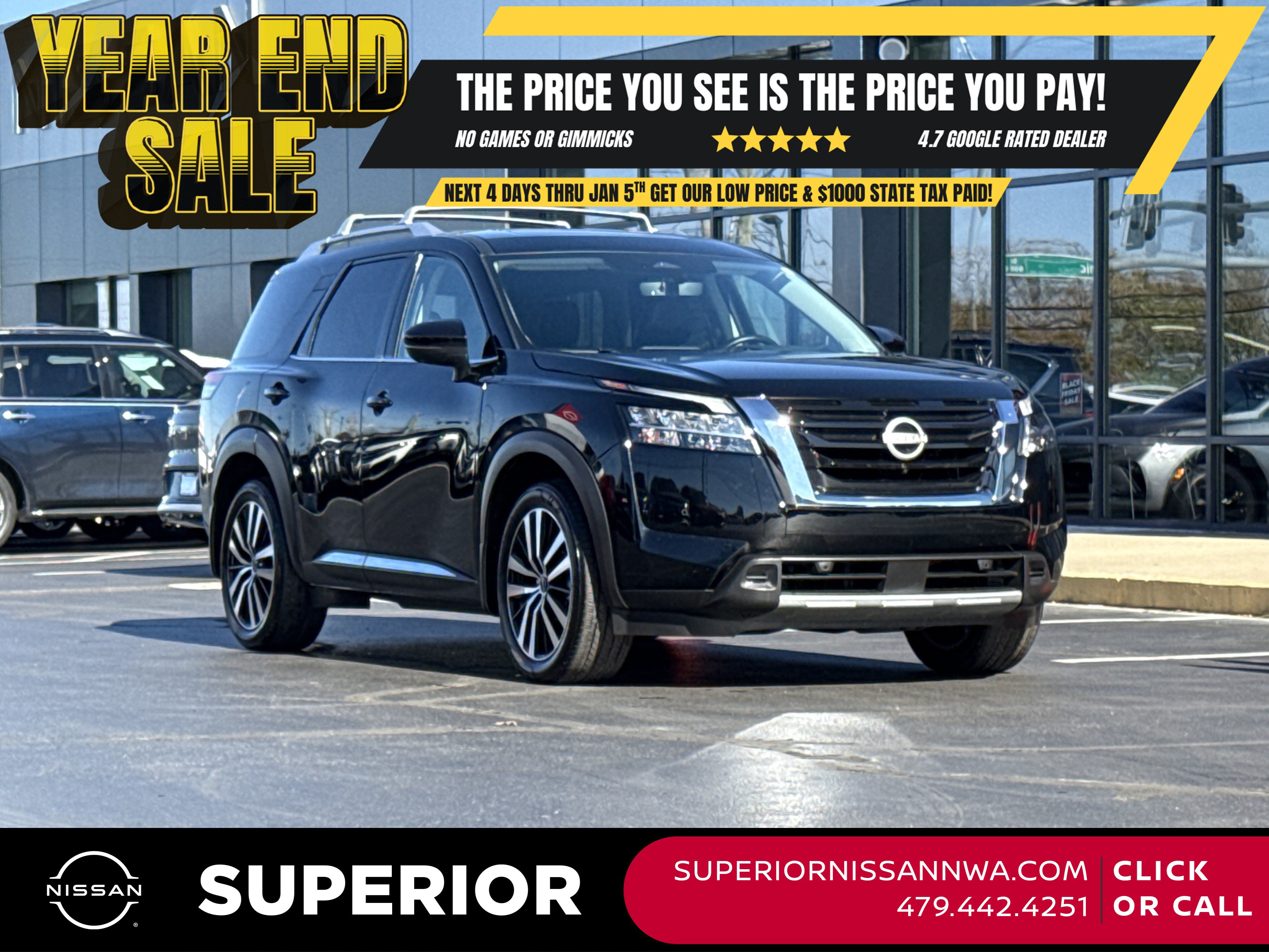 2024 Nissan Pathfinder Platinum's photo
