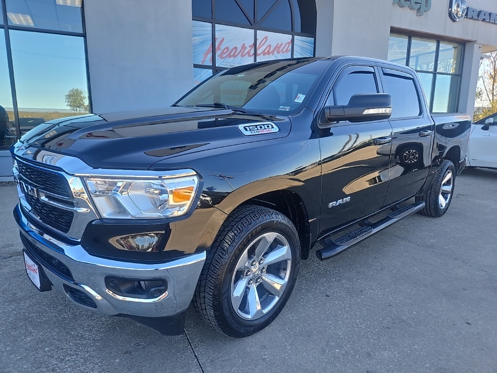 Used 2021 RAM Ram 1500 Pickup Big Horn/Lone Star with VIN 1C6SRFFMXMN646545 for sale in Kansas City