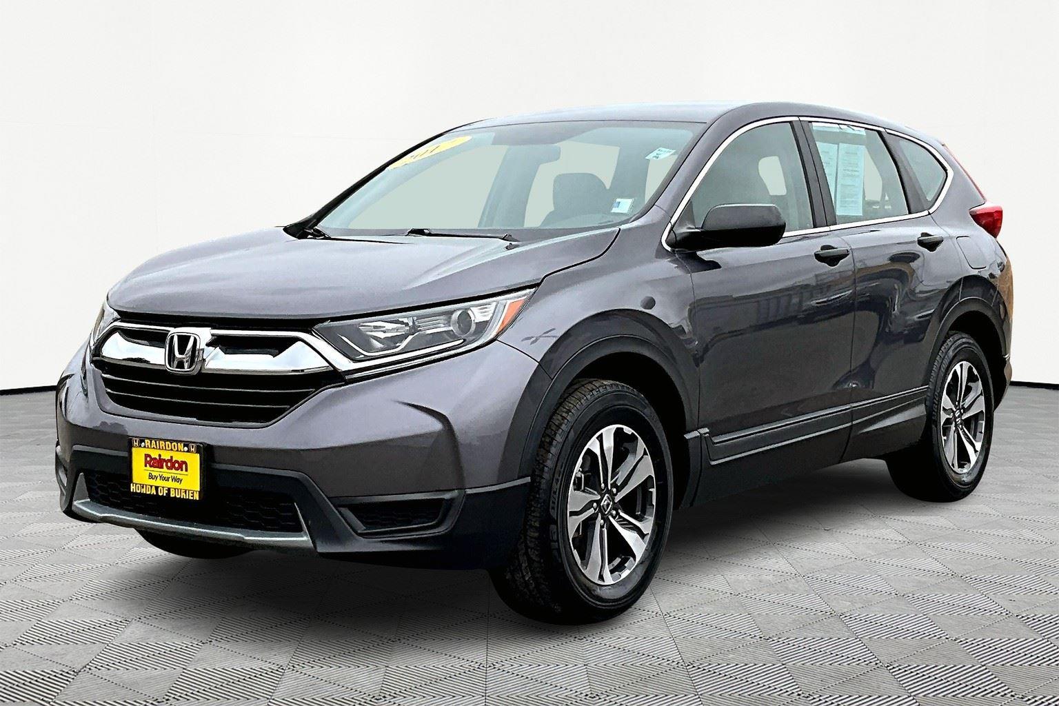 Used 2017 Honda CR-V LX with VIN 2HKRW6H3XHH221899 for sale in Burien, WA