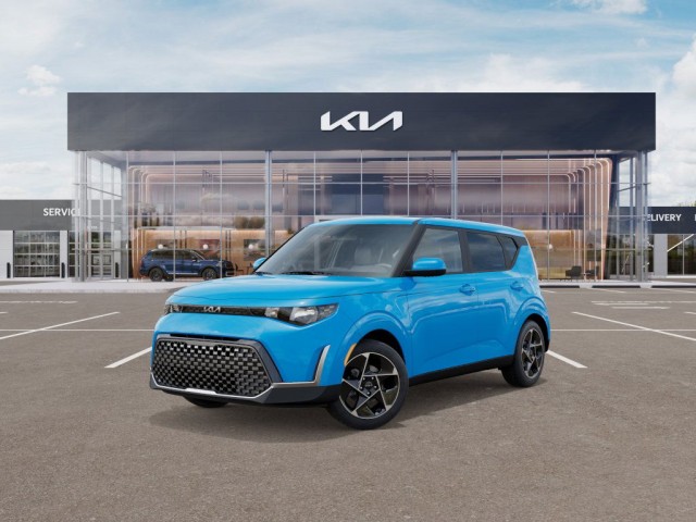 New 2025 Surf Blue Kia EX image 1