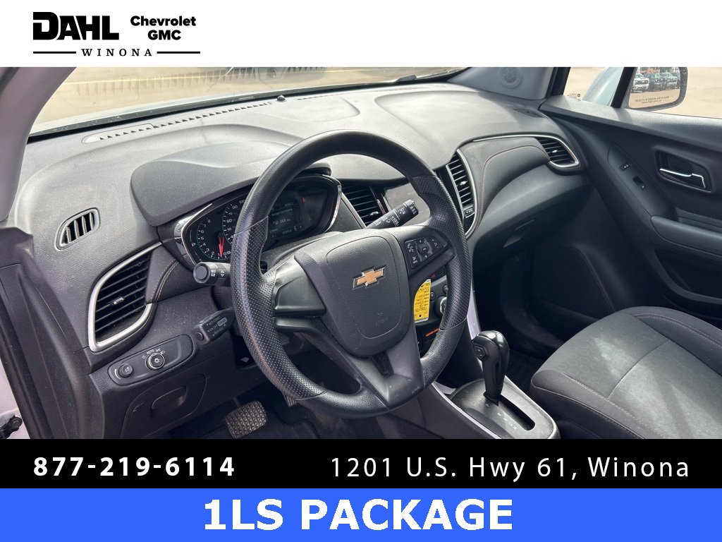 Used 2018 Chevrolet Trax LS with VIN 3GNCJKSB8JL416782 for sale in Winona, Minnesota