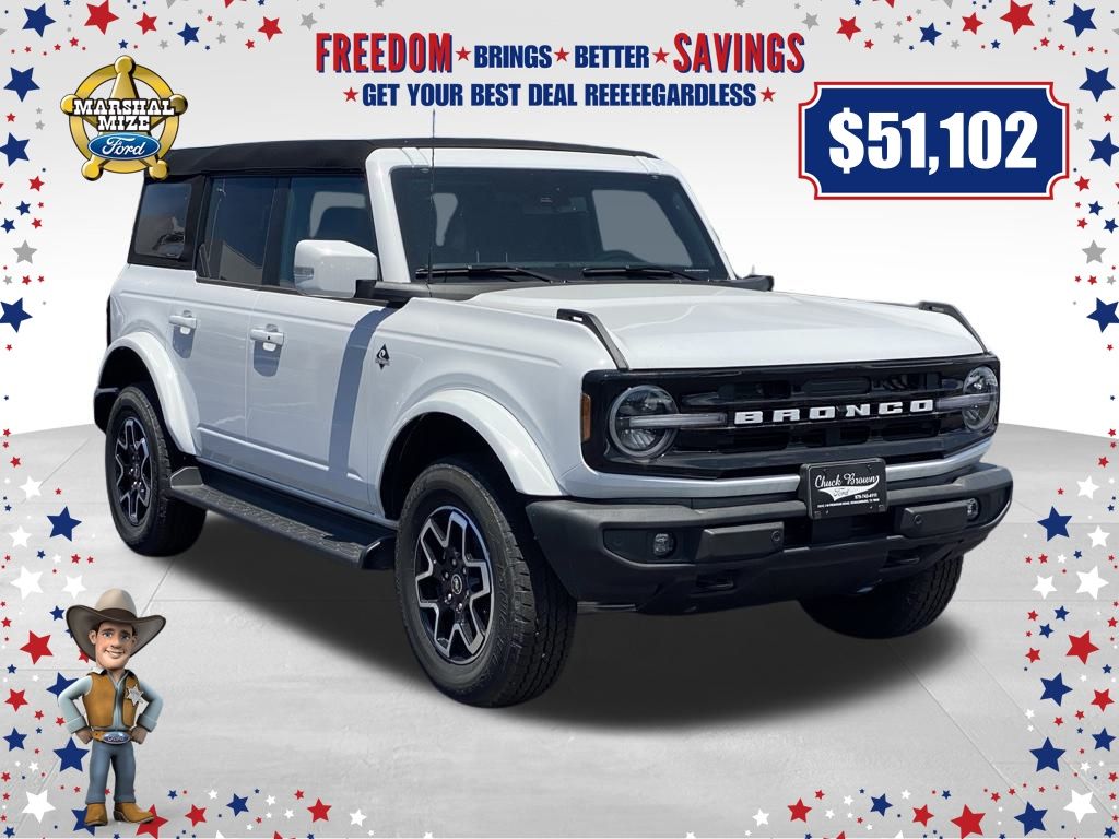 New 2025 Oxford White Ford Outer Banks image 1
