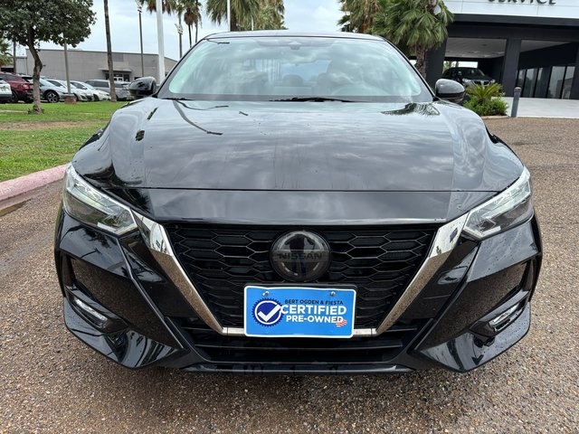 Used 2021 Nissan Sentra SR with VIN 3N1AB8DV3MY313092 for sale in Mission, TX