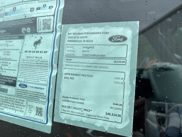 2024 Ford Bronco Big Bend photo 2