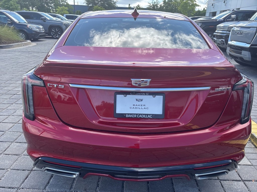 Certified Used 2024 Radiant Red Tintcoat Cadillac Sport image 3