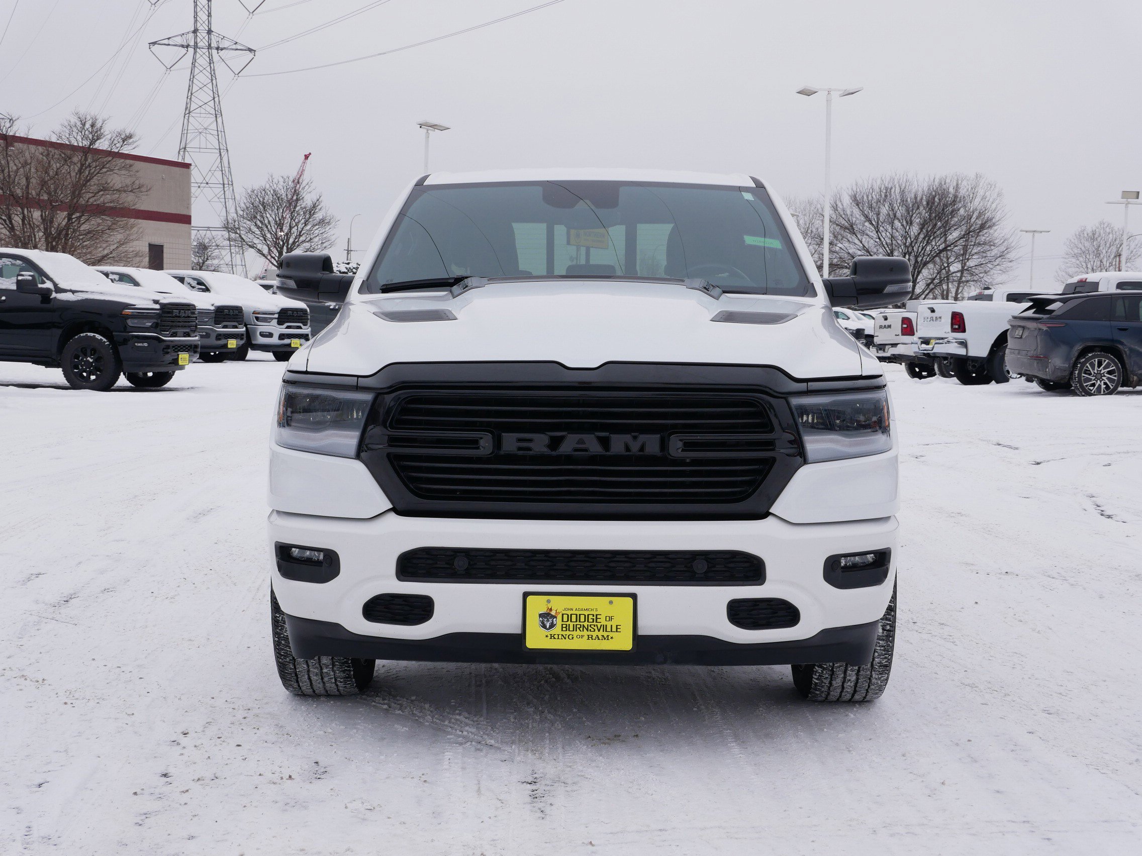 Used 2023 RAM Ram 1500 Pickup Laramie with VIN 1C6SRFJT6PN622147 for sale in Saint Charles, Minnesota