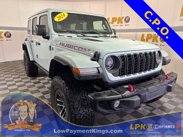 Certified Pre-Owned 2024 Jeep Wrangler Rubicon X 4D Sport Utility