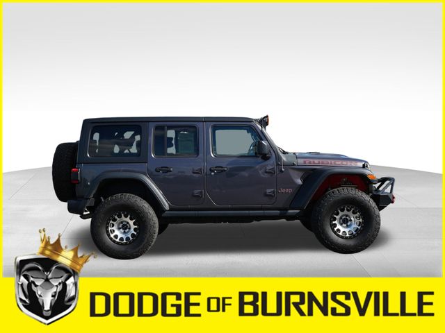 Used 2021 Jeep Wrangler Unlimited Rubicon with VIN 1C4HJXFGXMW625117 for sale in Burnsville, Minnesota