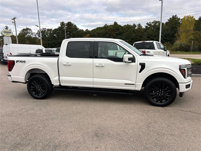 Used 2025 White Metallic Ford Lariat image 2