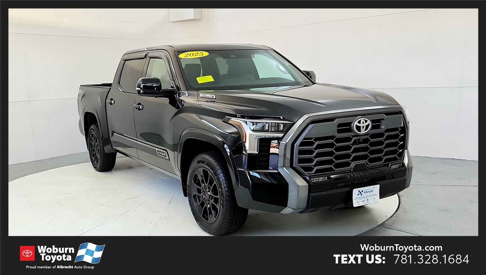 Pre-Owned 2025 Toyota Tundra 4WD Platinum Hybrid CrewMax in
