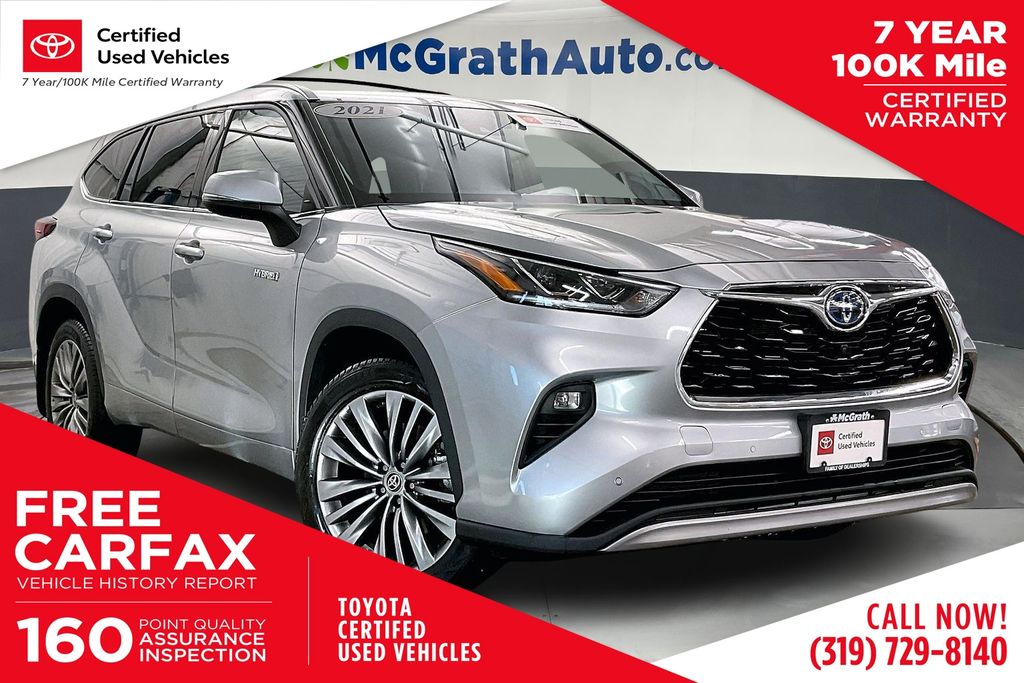 2021 Toyota Highlander Platinum's photo