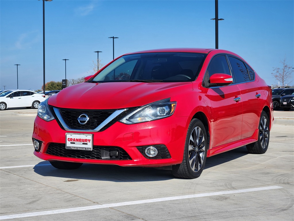 Used 2018 Nissan Sentra SR with VIN 3N1AB7AP2JY218082 for sale in Granbury, TX