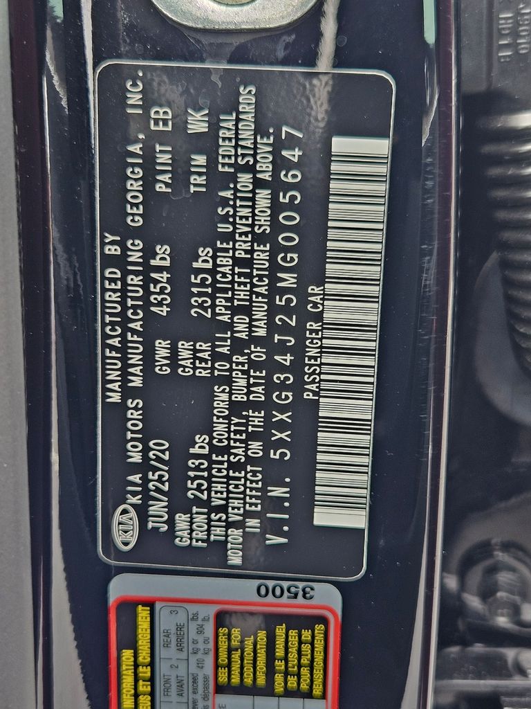 2021 Kia K5 EX photo 33