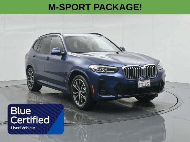 オーラリー　22ss Certified Pre-Owned 2022 BMW X3 sDrive30i 4D Sport Utility in