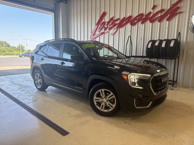 Certified 2022 GMC Terrain SLE with VIN 3GKALMEV7NL307462 for sale in Kansas City