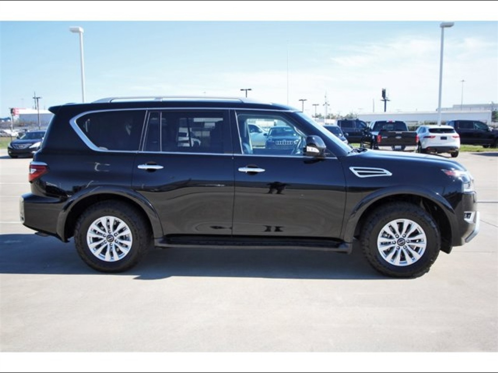 2024 Nissan Armada SV Black at Robbins Nissan