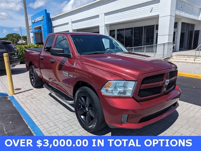 Used 2014 RAM Ram 1500 Pickup Express with VIN 1C6RR6FT7ES135657 for sale in Lauderhill, FL
